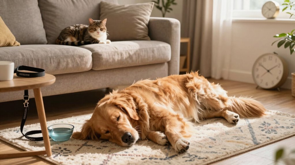 consistent routines promote pet well being
