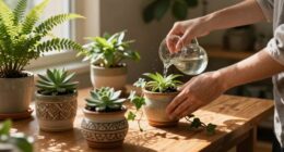 create mindful plant rituals