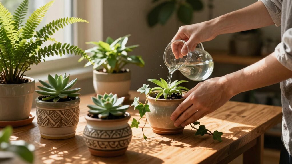 create mindful plant rituals