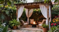 create relaxing outdoor retreat