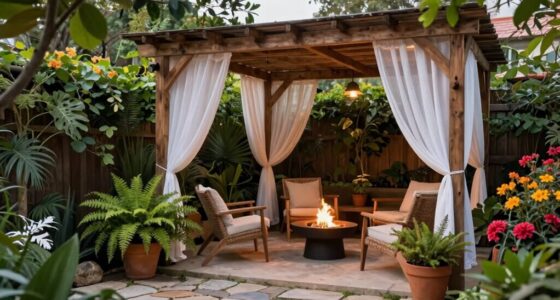 create relaxing outdoor retreat