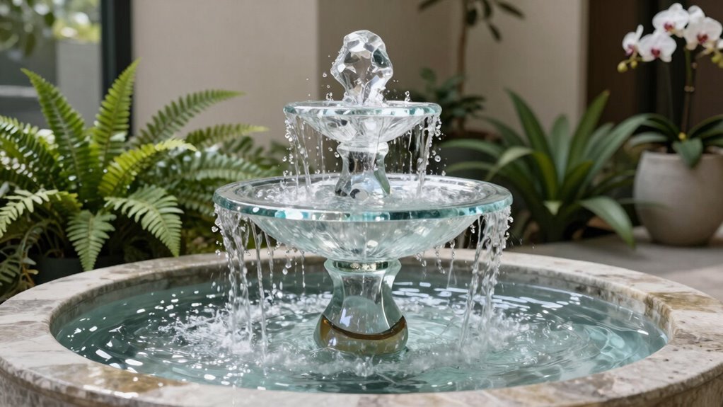 fountain transforms room ambiance