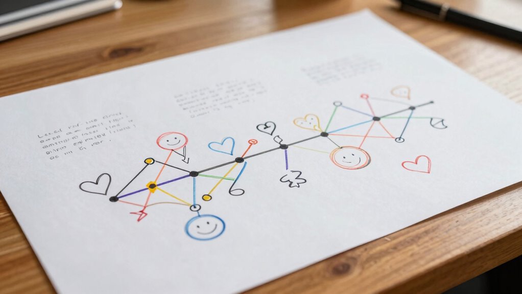 mapping emotional relationship milestones