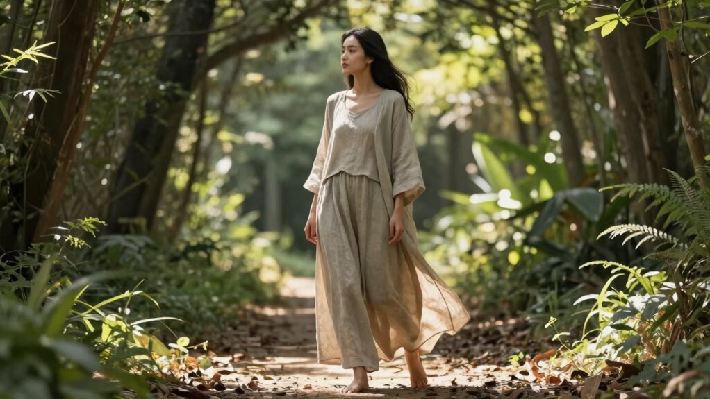 mindful natural harmonious dressing