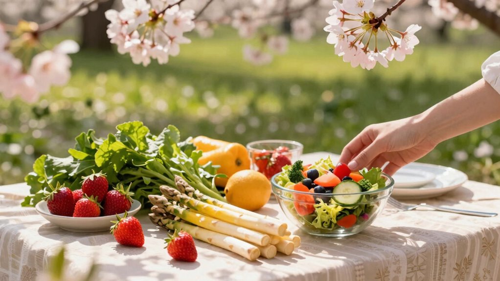 mindful spring seasonal eating