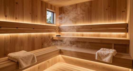 optimal home sauna comfort