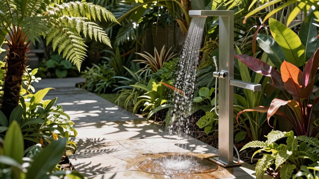 outdoor shower benefits explained