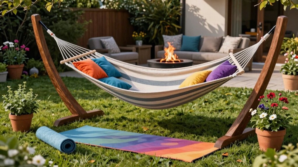 outdoor wellness and relaxation