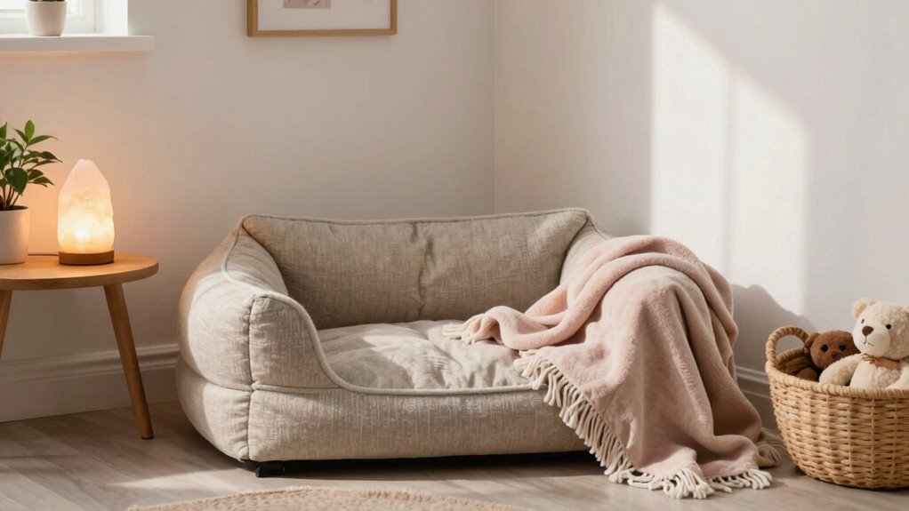 pet calming sensory environment