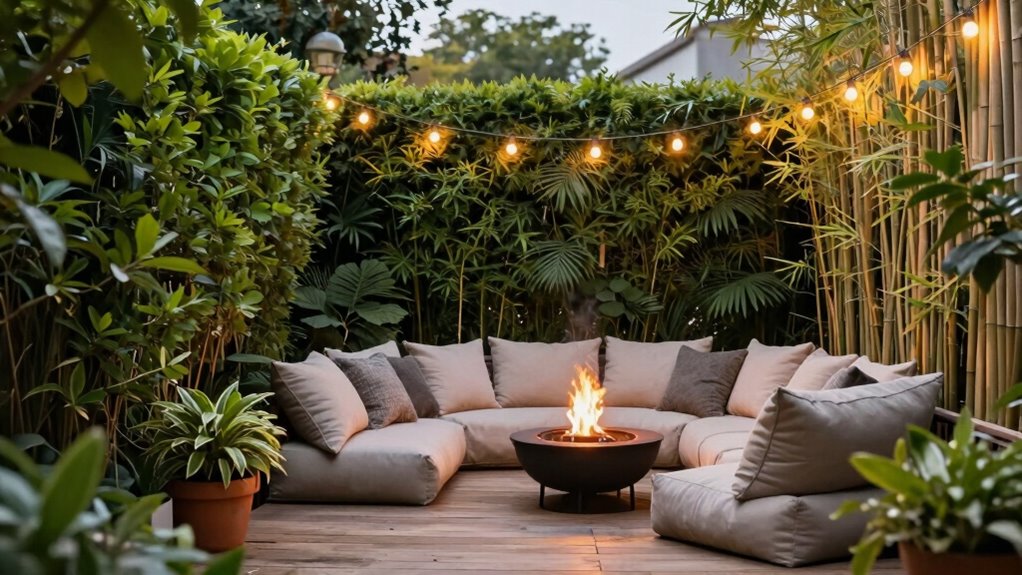privacy enhancement for outdoors