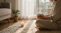 quick restorative home ritual