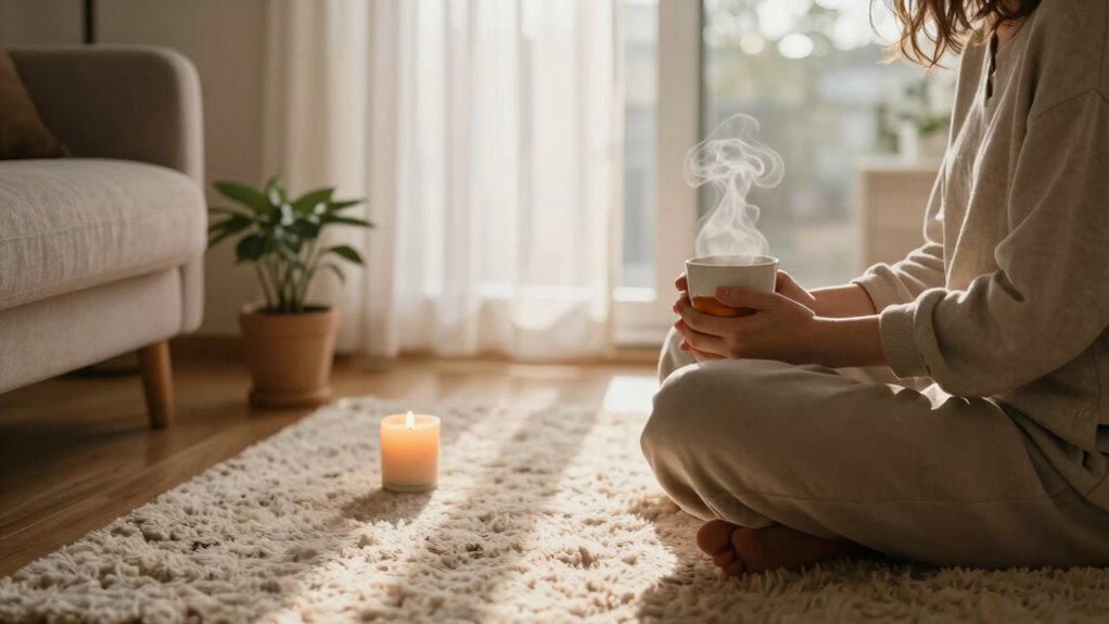 quick restorative home ritual