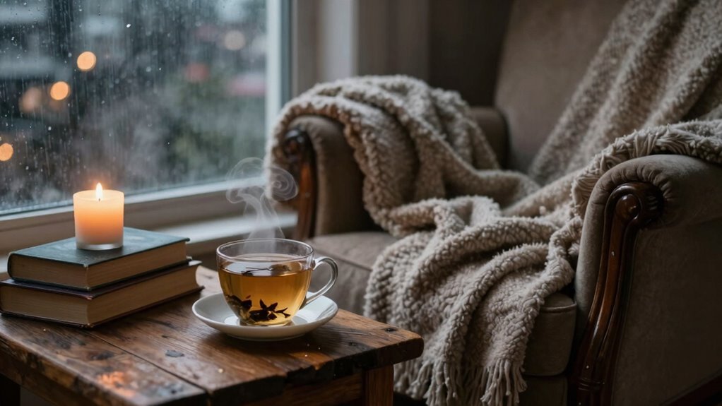 quiet moments amidst chaos