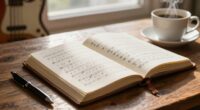 reflective music journaling habit
