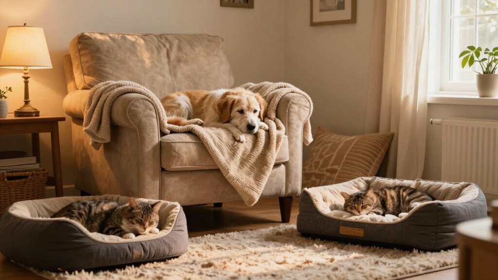 senior pet comfort prioritization