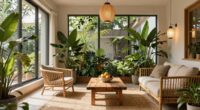 serene sustainable natural decor