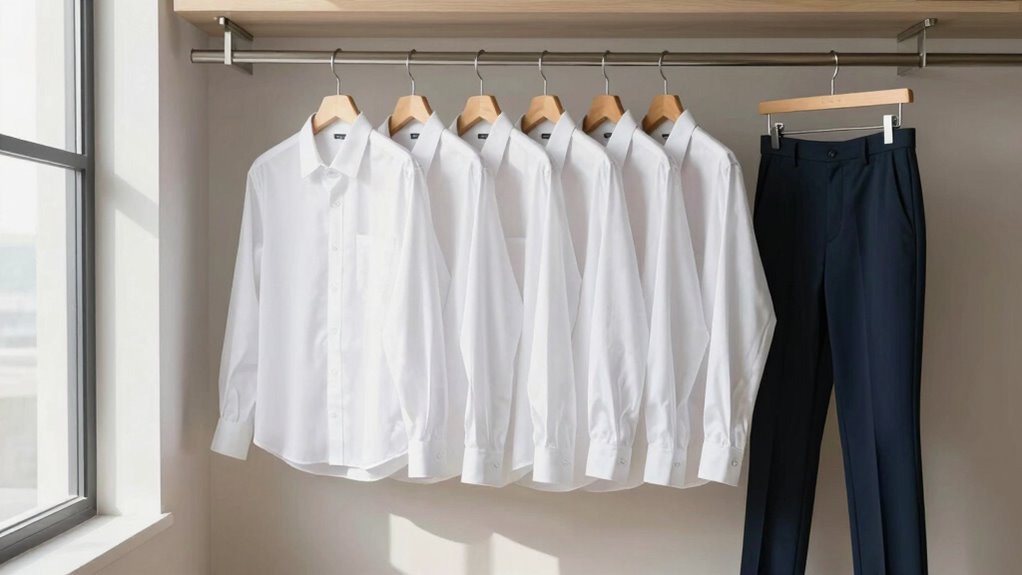 simplify mornings with wardrobe consistency