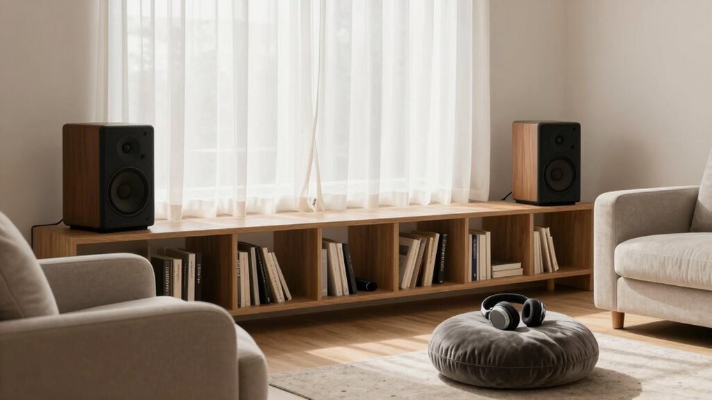 sound quality influences space choice