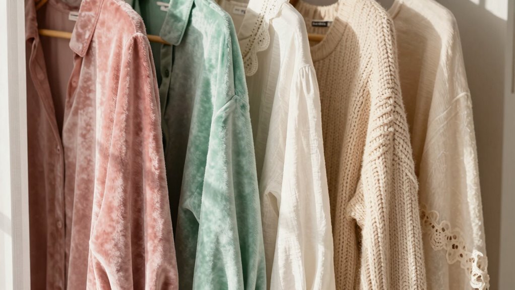 texture enhances wardrobe comfort