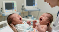 TIL that French newborns cry with a rising melody while German newborns cry with a falling melody, matching the intonation of their native language. Babies begin imitating their mother's speech patterns during the last trimester of pregnancy.