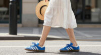 Adidas’ Lace-Trimmed Samba Mary Jane Gets A Dose Of The Summer Blues