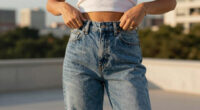Hailey Bieber Gap Jeans