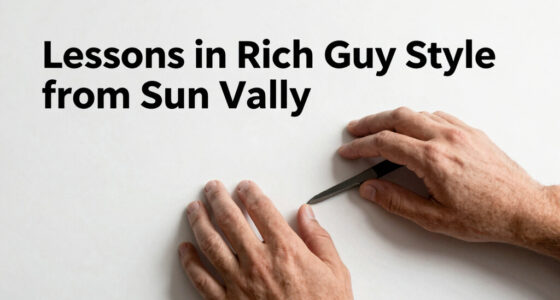 Lessons in Rich Guy Style from Sun Valley