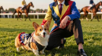 Corgi High Fashion And At The Races: In Pictures