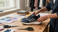 Miss Claire Sullivan Brings High Fashion To The Adidas ADIZERO EVO SL Zip