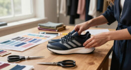 Miss Claire Sullivan Brings High Fashion To The Adidas ADIZERO EVO SL Zip