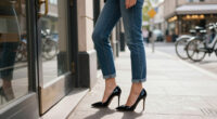 Black High-Heeled Shoes From The 80S Are Making A Comeback With Jeans, Trousers, & Dresses In Autumn 2026