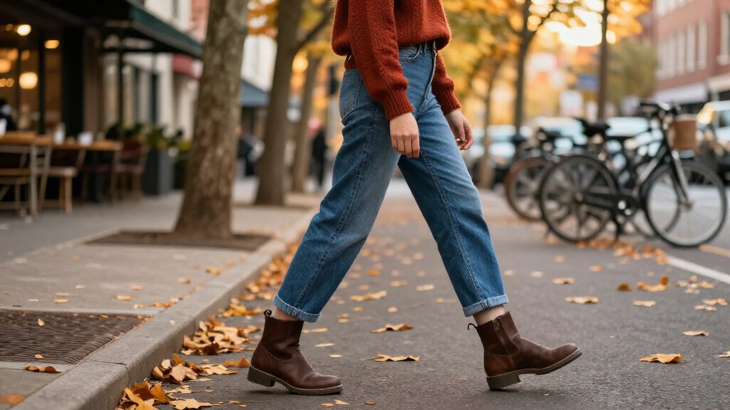 Here's How To Style Baggy Jeans For Autumn 2026
