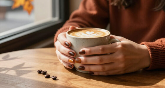 Move Over, Pumpkin Spice—Coffee Nails Are Fall’s New Statement Manicure