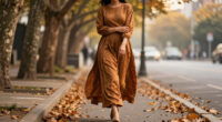 Taylor Swift Styles A Perfect-for-Fall Simkhai Dress